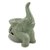 Celadon oil warmer, 'Yogic Elephant' - Celadon oil warmer (image 2c) thumbail
