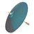 Cotton parasol, 'Blue Thai Empress' - Cotton and Bamboo Parasol with All Over Design in Blue (image 2a) thumbail