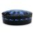 Lacquered wood box, 'Blue Bouquet' - Thai Blue and Black Lacquered Wood Box (image 2a) thumbail