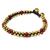 Jasper beaded bracelet, 'Ethnic Galaxy' - Fair Trade Handcrafted Jasper and Brass Bracelet (image 2a) thumbail