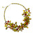 Serpentine and quartz beaded necklace, 'Springtime Symphony' - Fair Trade Serpentine and Quartz Beaded Necklace (image 2b) thumbail