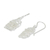 Sterling silver dangle earrings, 'Scribble' - Unique Modern Design Sterling Silver Dangle Earrings (image 2b) thumbail