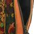 Leather accent embroidered shoulder bag, 'Sunny Pheasants' - Embroidered Birds and Flowers on Thai Shoulder Bag (image 2g) thumbail