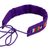 Cotton blend bracelet, 'Tribal Friendship in Purple' - Multicolored Fabric Bracelet with Hill Tribe Motifs (image 2b) thumbail