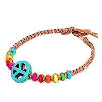Calcite wristband bracelet,