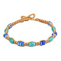 Calcite wristband bracelet,