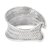 Silver cuff bracelet, 'The Wide Fish' - Handmade Silver Fish Shape Cuff Bracelet Hill Tribe Jewelry (image 2c) thumbail