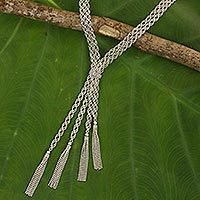 Sterling silver necklace,