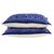 Cotton cushion covers, 'Blue Hmong Labyrinth' (pair) - Two Hill Tribe Artisan Crafted Cotton Batik Cushion Covers (image 2b) thumbail