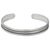 Silver cuff bracelet, 'Classical Karen' - Hand Crafted Silver Cuff Bracelet from Thailand (image 2a) thumbail