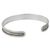 Silver cuff bracelet, 'Classical Karen' - Hand Crafted Silver Cuff Bracelet from Thailand (image 2b) thumbail