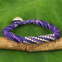 Silver wristband bracelet,