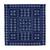 Cotton batik tablecloth, 'Mountains & Rivers' - Hill Tribe Artisan Blue Batik Tablecloth (57x59) (image 2a) thumbail