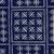 Cotton batik tablecloth, 'Mountains & Rivers' - Hill Tribe Artisan Blue Batik Tablecloth (57x59) (image 2b) thumbail