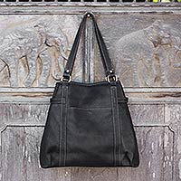 Leather shoulder bag Easy Journey Thailand