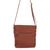 Leather messenger bag, 'Purposeful in Russet' - Handcrafted Thai Flap Messenger Bag in Russet Brown Leather (image 2b) thumbail