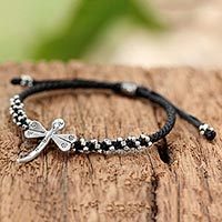 Silver pendant bracelet,
