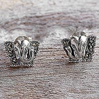 Marcasite stud earrings,