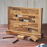 Wood game Stacking Wall Thailand