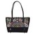 Leather accent cotton blend shoulder bag, 'Rainbow Sunrise' - Leather Accent Cotton Blend Embroidered Thai Shoulder Bag (image 2a) thumbail