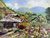 'Beautiful Thai Countryside I' - Signed Original Painting of a Small Thai Farmhouse thumbail