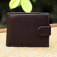 Leather wallet Everyday Traveler in Espresso Thailand