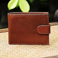 Leather wallet Everyday Traveler in Nutmeg Thailand