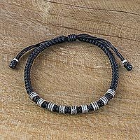 Silver wristband bracelet,