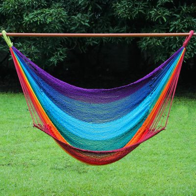 Cotton rope hammock swing, Time to Relax (single)