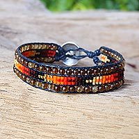 Agate wristband bracelet,