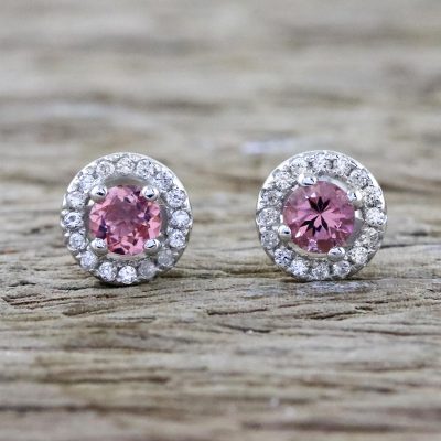 Tourmaline stud earrings, Glamour and Grace