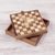 Wood puzzle, 'Chess Shapes' - Handcrafted Wood Chessboard Puzzle from Thailand (image 2b) thumbail