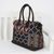 Leather accent cotton blend handbag, 'Exotic Journey' - Leather Accent Cotton Blend Tote Handbag from Thailand (image 2b) thumbail