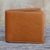 Men's leather wallet, 'Forever in Saddle Brown' - Handcrafted Medium Brown Leather Wallet for Men thumbail