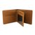 Men's leather wallet, 'Forever in Saddle Brown' - Handcrafted Medium Brown Leather Wallet for Men (image 2e) thumbail