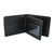 Men's leather wallet, 'Forever in Black' - Thai Fair Trade Genuine Leather Wallet for Men in Black (image 2e) thumbail