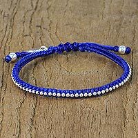 Silver wristband bracelet,