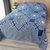 Batik cotton bed cover, 'Hmong Cross' (king) - Hand Stamped Batik 100% Cotton King Bed Cover Hmong Cross thumbail