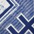 Batik cotton bed cover, 'Hmong Cross' (king) - Hand Stamped Batik 100% Cotton King Bed Cover Hmong Cross (image 2d) thumbail