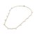 Cultured pearl station necklace, 'Fresh Blossoms' - Cultured Pearl Beaded Station Necklace from Thailand (image 2d) thumbail
