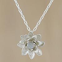 Labradorite pendant necklace,