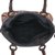 Leather accented cotton blend shoulder bag, 'Chiang Mai Patchwork in Navy' - Multicolored Cotton Blend Shoulder Bag with Leather Trim (image 2c) thumbail