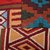 Leather accented cotton blend shoulder bag, 'Chiang Mai Patchwork in Red' - Artisan Crafted Multicolored Patchwork Shoulder Bag (image 2d) thumbail