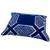 Cotton batik cushion cover, 'Hmong Cross' - Blue Batik Print Hand Crafted Cushion Cover (image 2d) thumbail