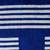 Cotton batik cushion cover, 'Split Bamboo' - Rectangular Cotton Batik Cushion Cover in Indigo (image 2e) thumbail