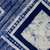 Cotton batik cushion cover, 'Square Hmong Cross' - Square Indigo Cushion Cover in All Cotton (image 2e) thumbail