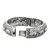 Sterling silver bangle bracelet, 'Chinese Zodiac' - Hinged Sterling Bangle with Chinese Zodiac Animals (image 2d) thumbail