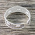 Sterling silver cuff bracelet, 'Elephant Wonder' - Handcrafted Sterling Silver Elephant Cuff Bracelet (image 2b) thumbail