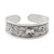 Sterling silver cuff bracelet, 'Exotic Elephant' - Handcrafted Sterling Silver Elephant Cuff Bracelet (image 2a) thumbail