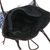 Leather accented cotton blend shoulder bag, 'Delightful' - Blue and White Patchwork Handbag (image 2d) thumbail